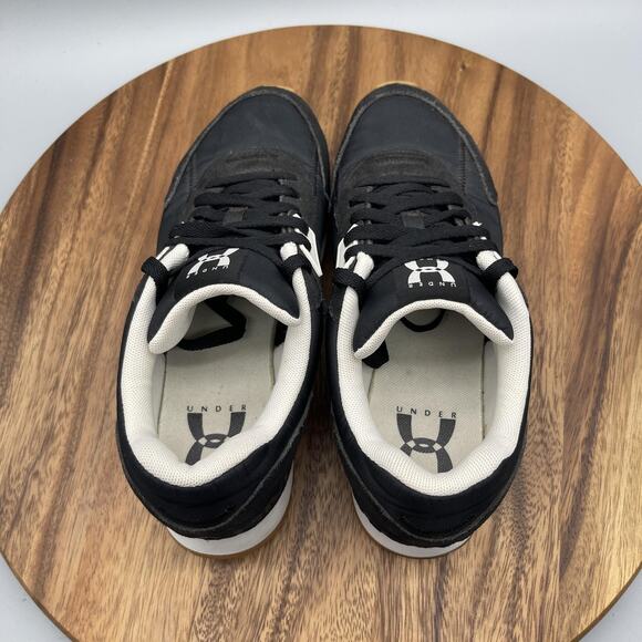 Under Armour Essential Runner Shoes Womens 9 Black Comfort Walking Sneakers - Picture 5 of 8